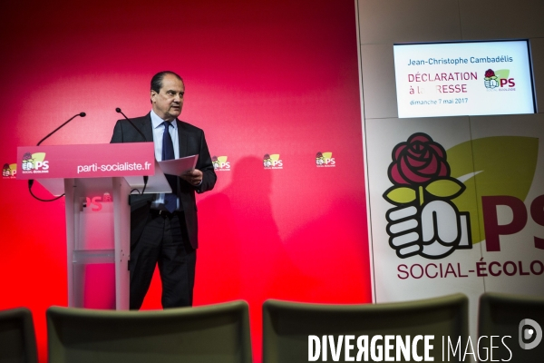 CP2017 : Déclaration de Jean-Christophe Cambadelis