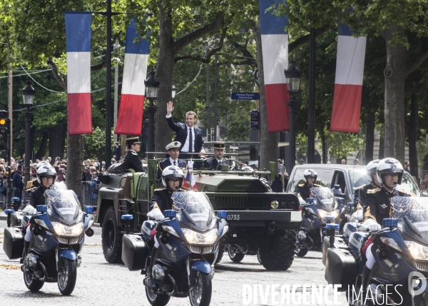 Passation de pouvoir entre François Hollande et Emmanuel Macron -14 Mai 2017