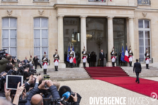 Passation de pouvoir entre François HOLLANDE et Emmanuel MACRON