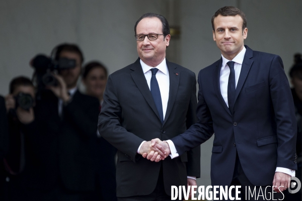 Passation de pouvoir entre François HOLLANDE et Emmanuel MACRON