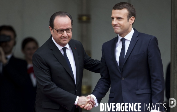 Passation de pouvoir entre François HOLLANDE et Emmanuel MACRON