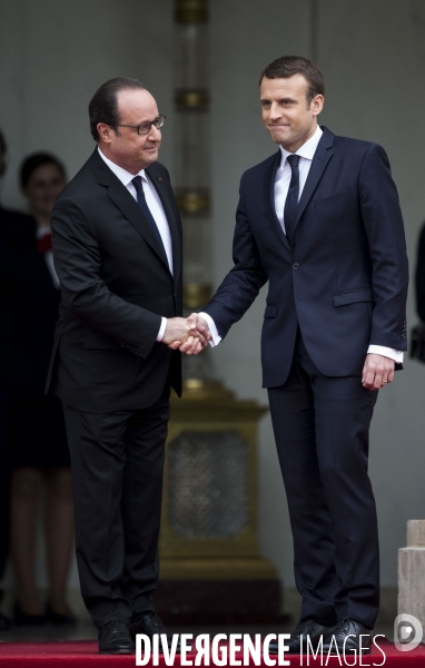 Passation de pouvoir entre François HOLLANDE et Emmanuel MACRON