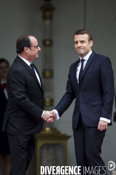 Passation de pouvoir entre François HOLLANDE et Emmanuel MACRON