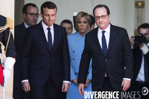 Passation de pouvoir entre François HOLLANDE et Emmanuel MACRON