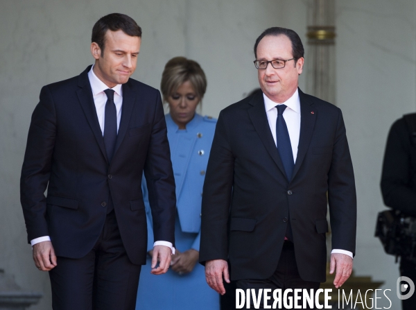 Passation de pouvoir entre François HOLLANDE et Emmanuel MACRON