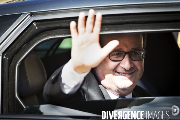 Passation de pouvoir entre François HOLLANDE et Emmanuel MACRON