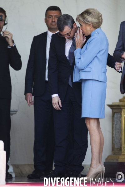 Passation de pouvoir entre François HOLLANDE et Emmanuel MACRON