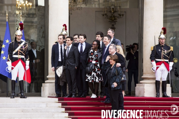 Passation de pouvoir entre François HOLLANDE et Emmanuel MACRON