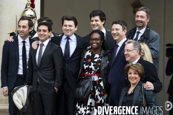 Passation de pouvoir entre François HOLLANDE et Emmanuel MACRON