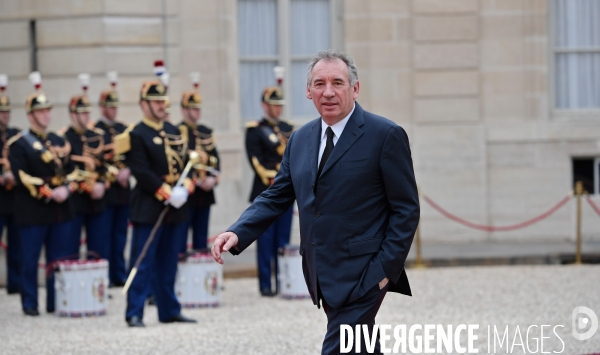 Passation de pouvoir entre François Hollande et Emmanuel Macron