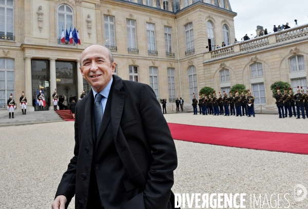 Passation de pouvoir entre François Hollande et Emmanuel Macron