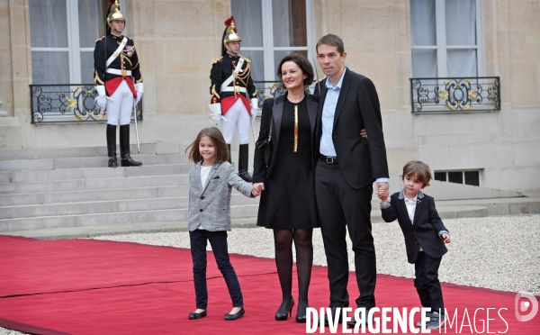 Passation de pouvoir entre François Hollande et Emmanuel Macron