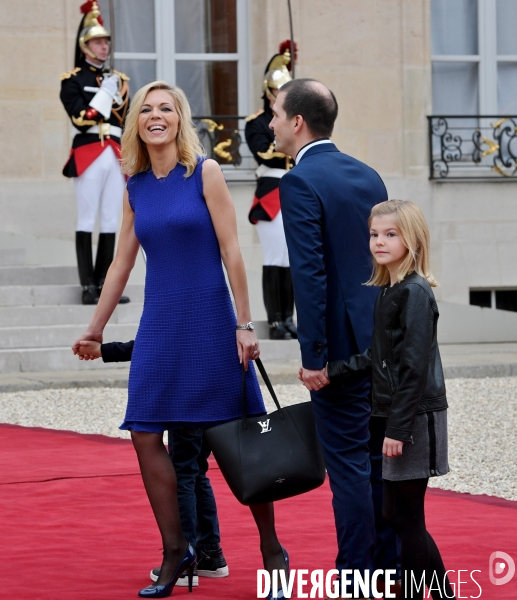 Passation de pouvoir entre François Hollande et Emmanuel Macron
