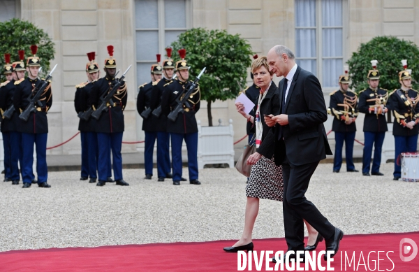 Passation de pouvoir entre François Hollande et Emmanuel Macron