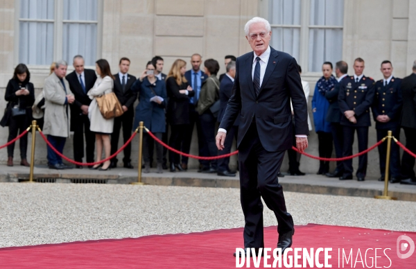 Passation de pouvoir entre François Hollande et Emmanuel Macron