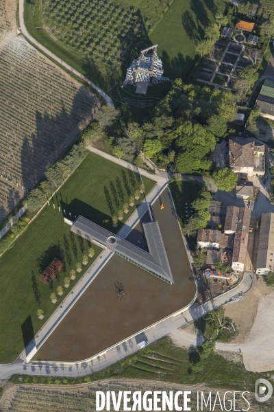 Vue aérienne de Rognes Venelles et du Puy-Sainte-Réparade