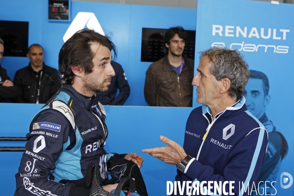 Nicolas Prost. Formule E Paris 2017.