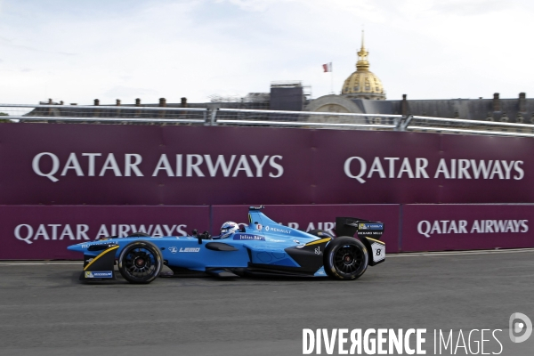 Nicolas Prost. Formule E Paris 2017.