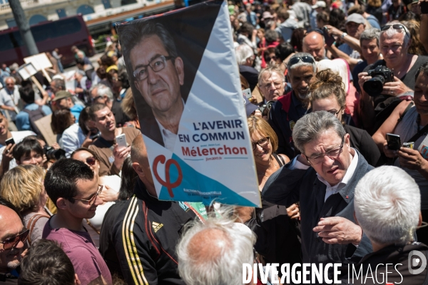 Camapgne legislative de JL MELENCHON