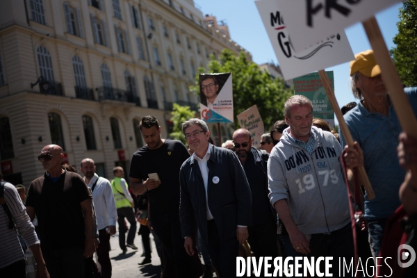 Camapgne legislative de JL MELENCHON