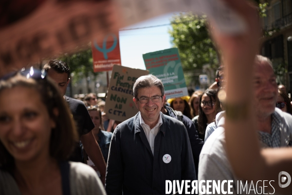 Camapgne legislative de JL MELENCHON