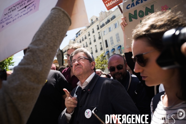 Camapgne legislative de JL MELENCHON