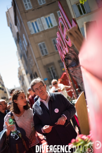 Camapgne legislative de JL MELENCHON