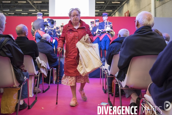 Au salon des seniors, porte de Versailles à Paris en mai 2017