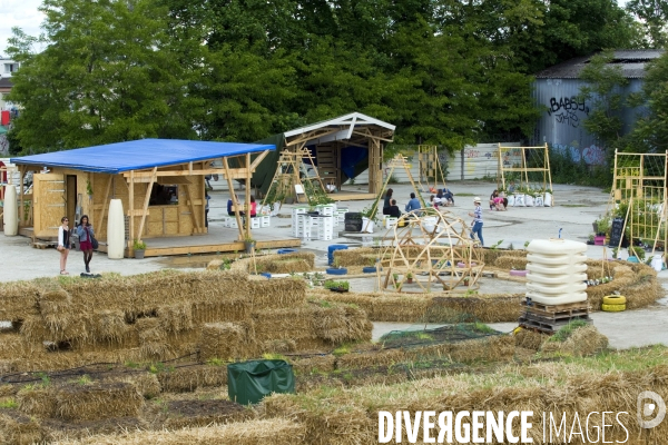 La Prairie du canal, une ferme urbaine ephemere, recreative et productive sur l ancien site de l usine Motobecane