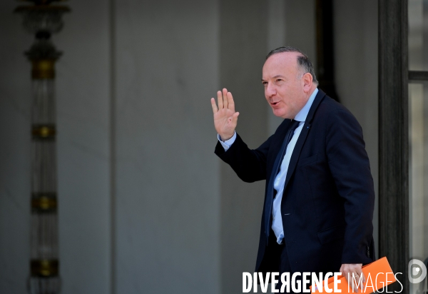 Emmanuel Macron / Entretiens avec les représentants des partenaires sociaux