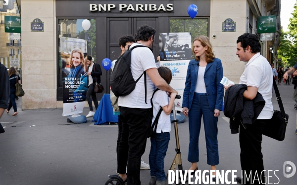 Nathalie kosciusko morizet candidate dans la 2e circonscription de Paris