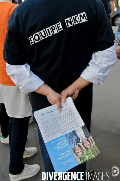 Nathalie kosciusko morizet candidate dans la 2e circonscription de Paris