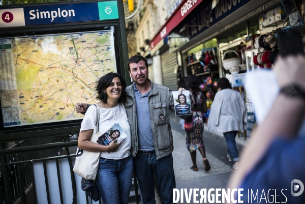 Elections législatives, 18eme circonscription de Paris.