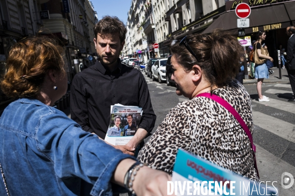 Elections législatives, 18eme circonscription de Paris.