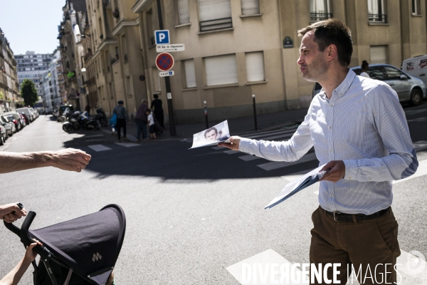 Elections législatives, 18eme circonscription de Paris.