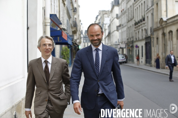 Edouard Philippe PM reçoit les partenaires sociaux