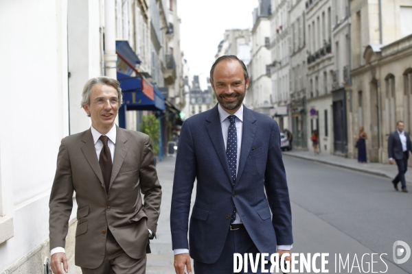 Edouard Philippe PM reçoit les partenaires sociaux