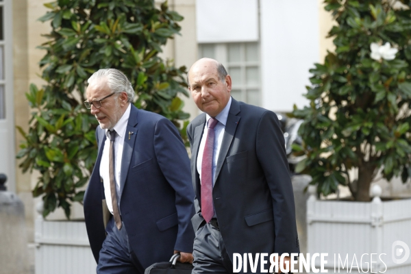 Edouard Philippe PM reçoit les partenaires sociaux