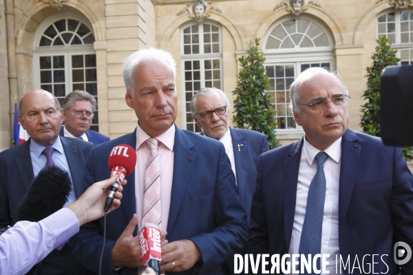 Edouard Philippe PM reçoit les partenaires sociaux
