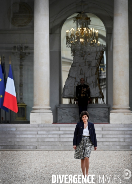 Premier conseil des ministres du gouvernement d Edouard Philippe