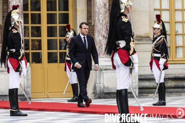 Versailles, Macron-Poutine.