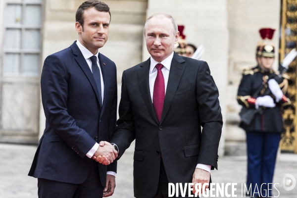 Versailles, Macron-Poutine.