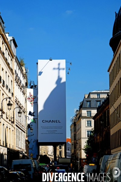 Illustration Mai2017.Renovation d un immeuble Chanel rue du faubourg saint Honore