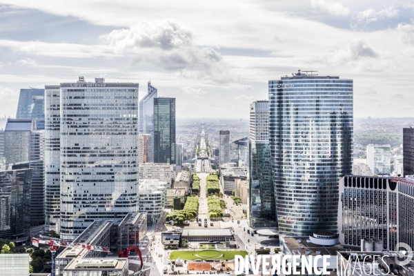 La Grande Arche de la Defense - Reouverture du Toit