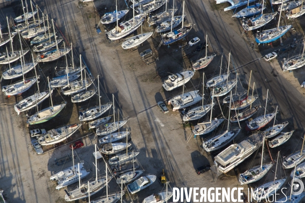 Vue aerienne de Port-Saint-Louis-du-Rhône