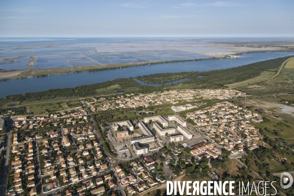 Vue aerienne de Port-Saint-Louis-du-Rhône