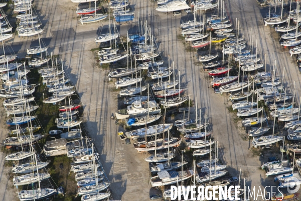 Vue aerienne de Port-Saint-Louis-du-Rhône