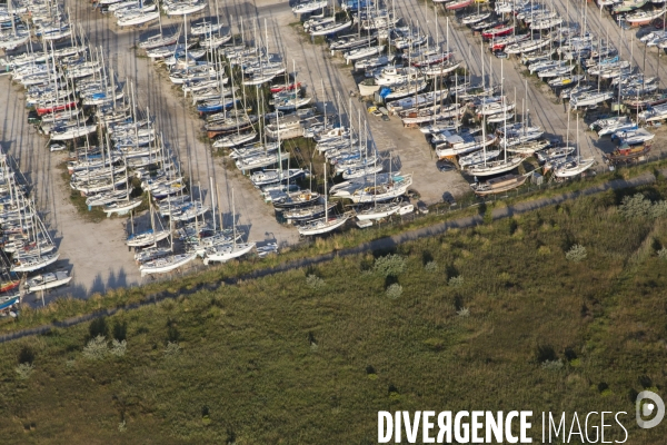Vue aerienne de Port-Saint-Louis-du-Rhône