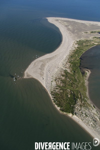 Vue aérienne de Camargue