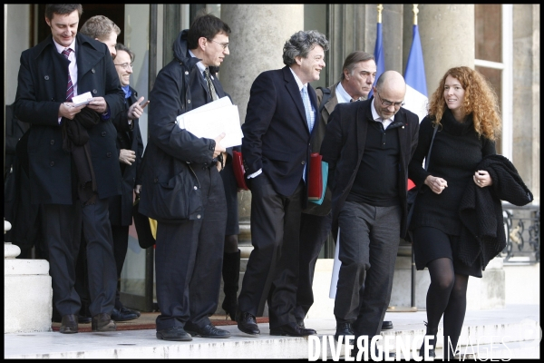 Nicolas sarkozy recoit les ong avant le sommet de copenhague